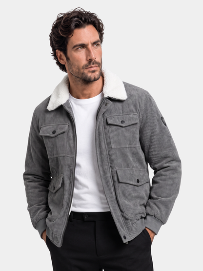 Iron Ore Sherpa Cargo Jacket - Cross & Crown