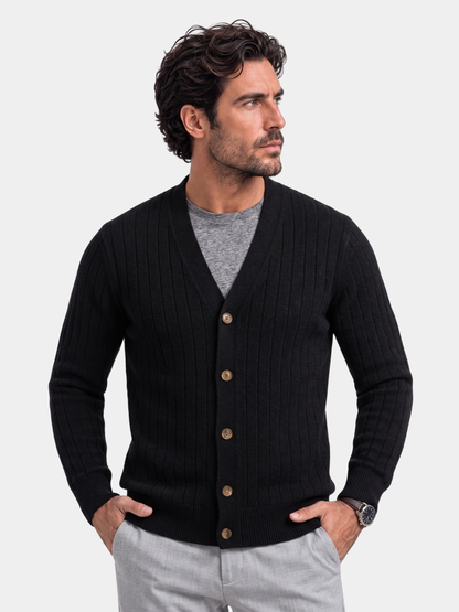 Knit Casual Cardigan - Cross & Crown