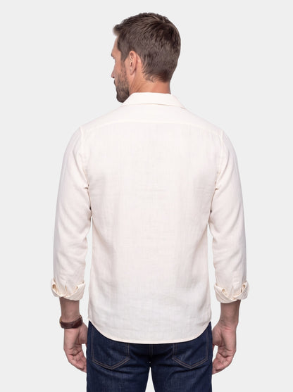 Old Money Long Sleeve Shirt - Cross & Crown - back