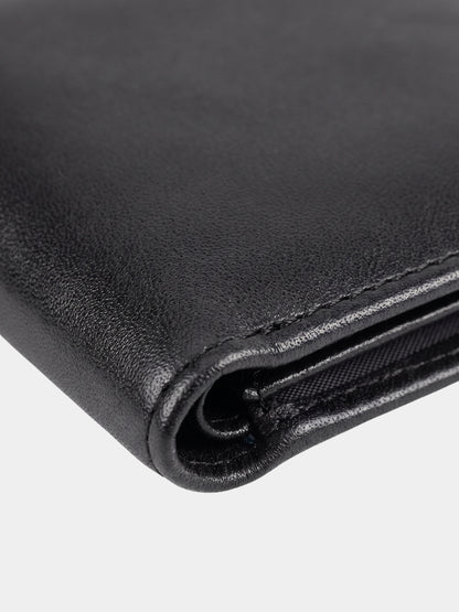 Anti RFID Leather Wallet - Cross & Crown