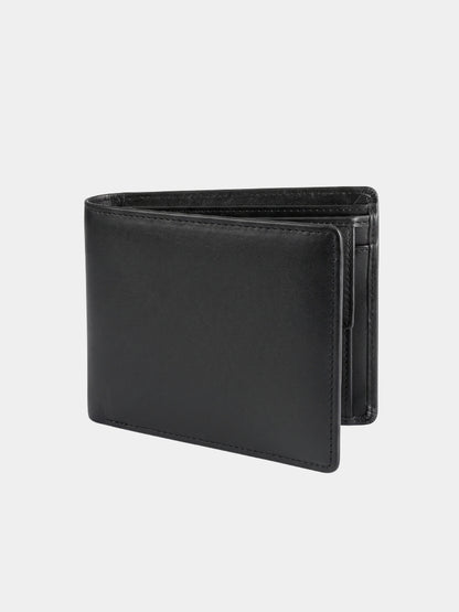 Anti RFID Leather Wallet - Cross & Crown