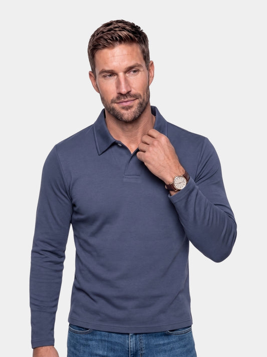 Linear Division Polo - Cross & Crown