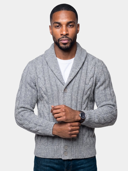Cardigan en maille pour homme - Cross & Crown
