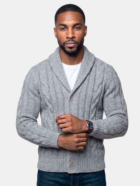 Cardigan en maille pour homme - Cross & Crown