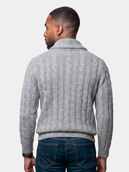 Cardigan en maille pour homme - Cross & Crown