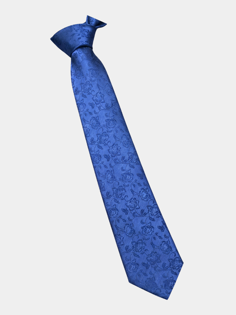 Midnight Petal Vintage Tie – Cross & Crown