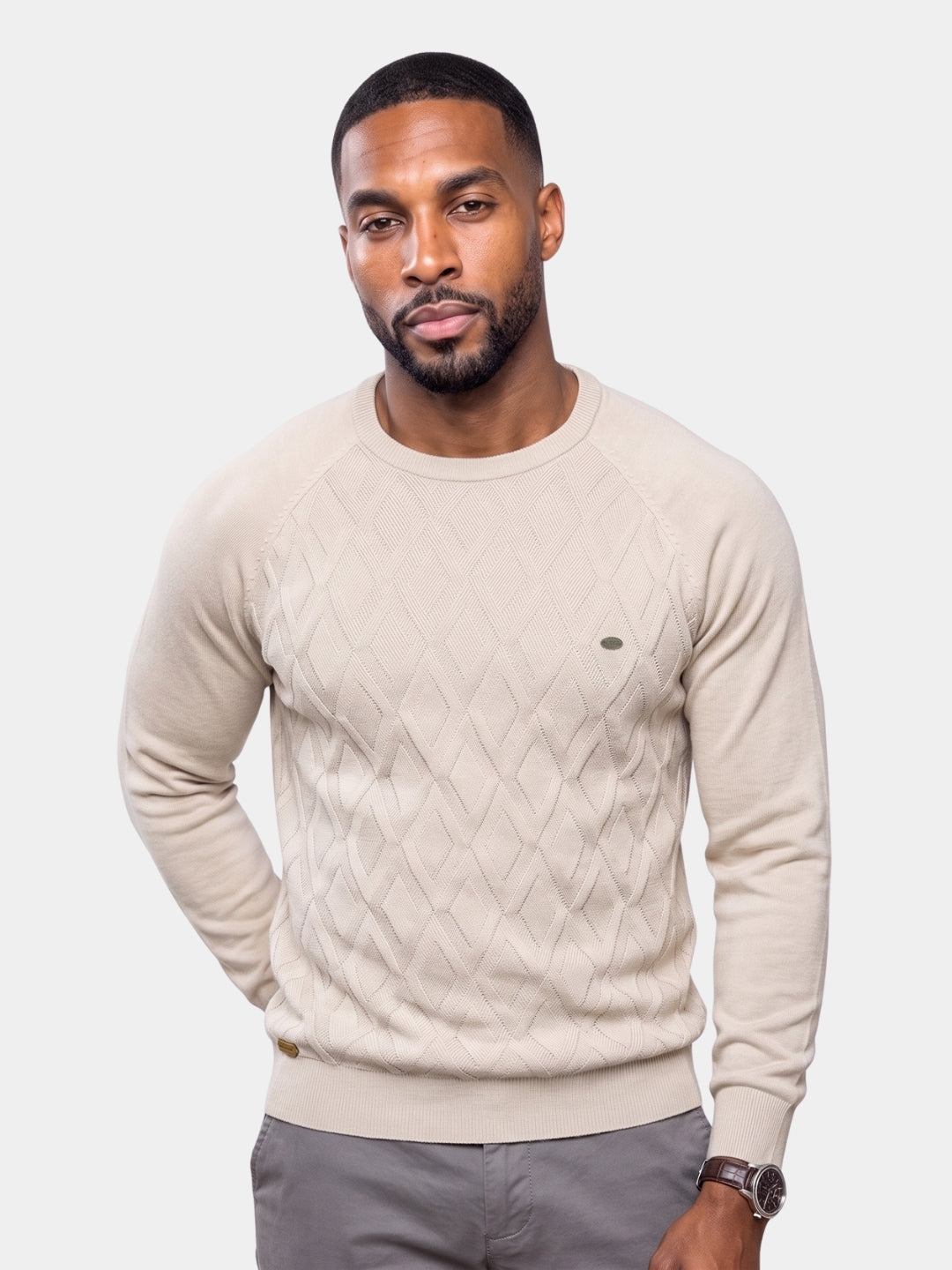 Minimalist Knit Pullover - Cross & Crown