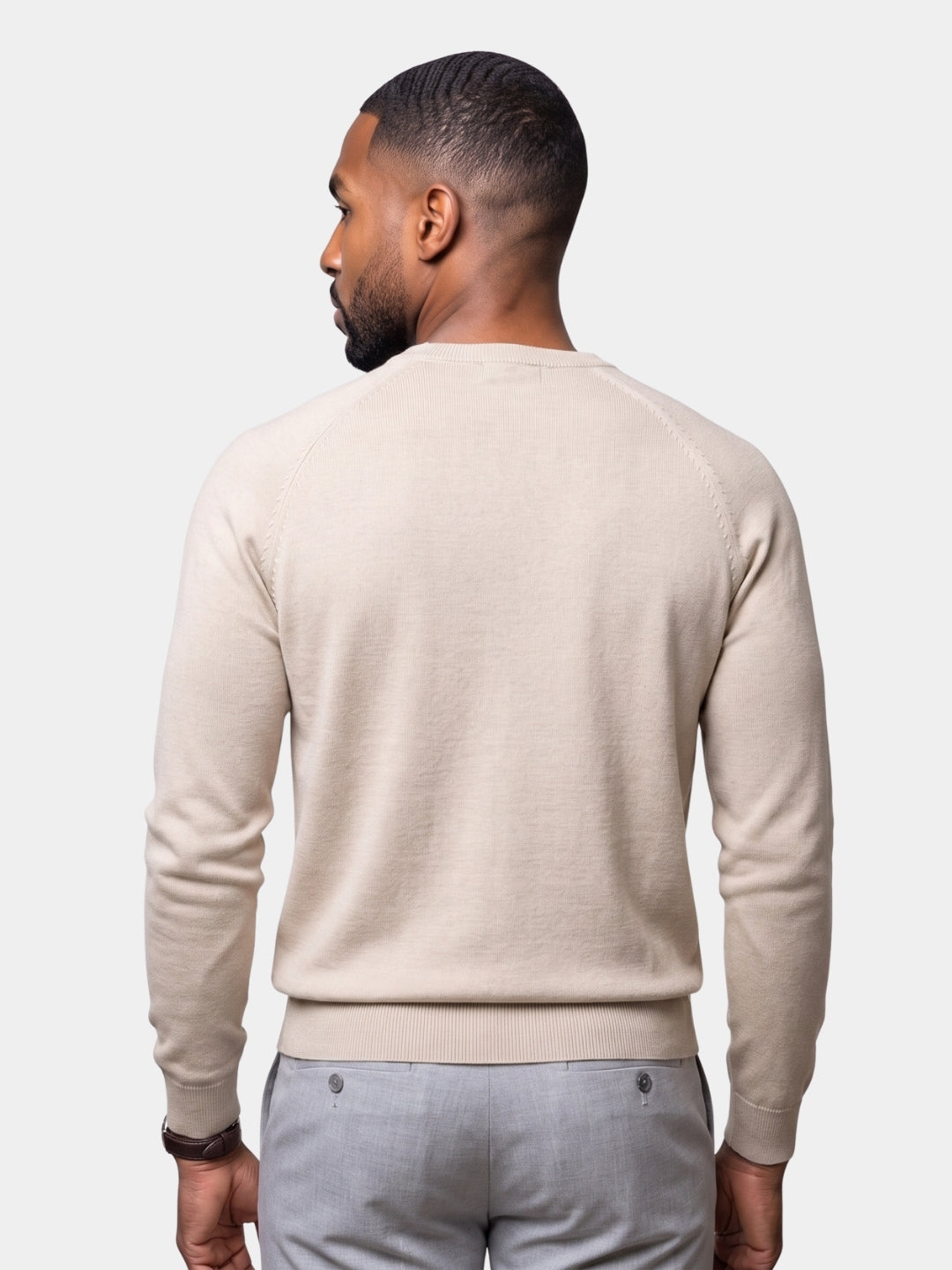 Minimalist Knit Pullover - Cross & Crown