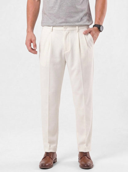 Pantalones minimalistas de estilo Old Money - Cross & Crown