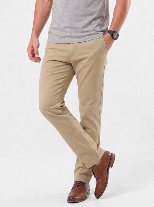 Pantalones minimalistas rectos - Cross & Crown