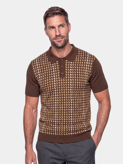 Old Money Aesthetic Polo Shirt - Cross & Crown