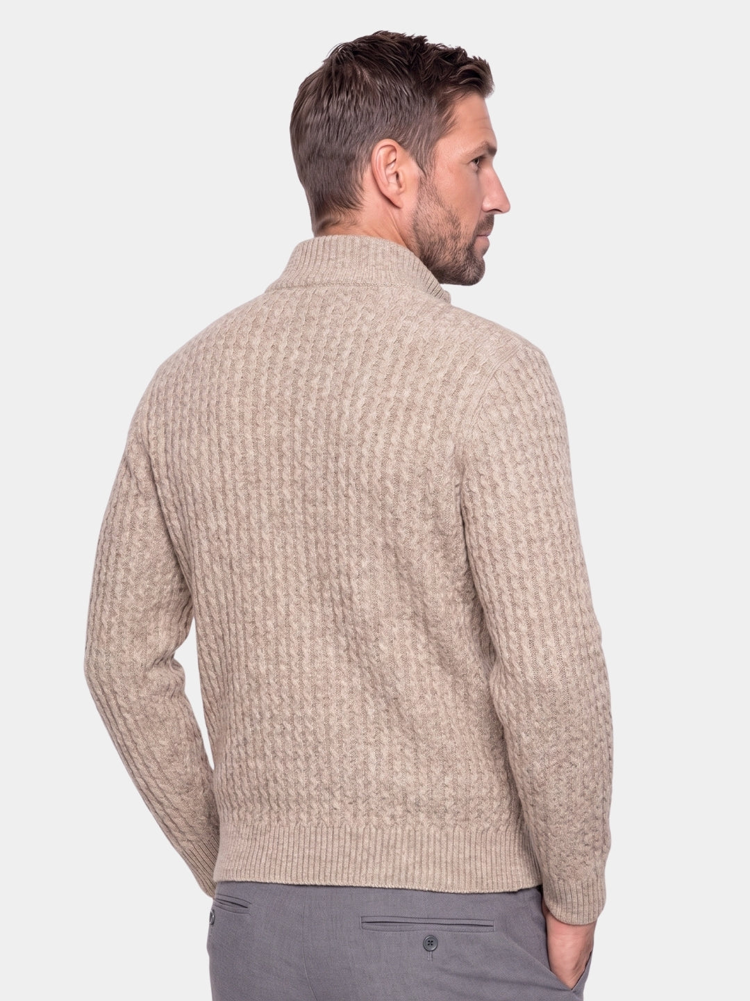 Suéter de caxemira de luxo Oldford – Cross & Crown