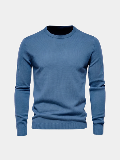 Pulôver minimalista premium - Cross & Crown