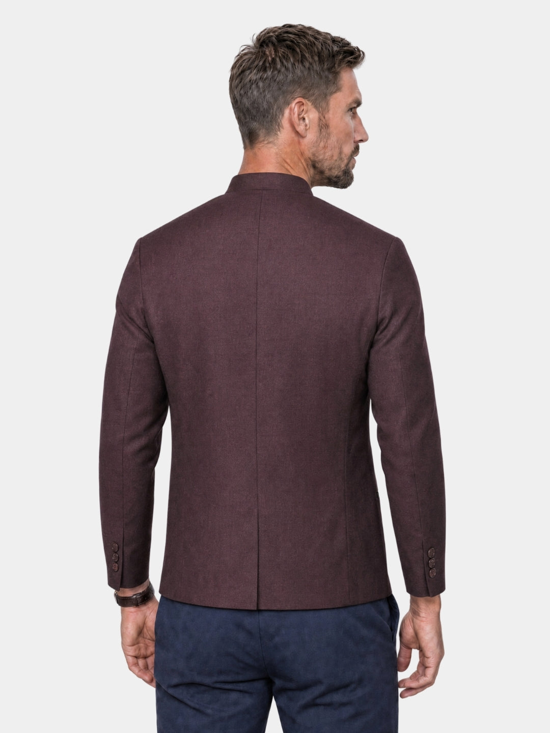 Elegant Collar Jacket - Cross & Crown