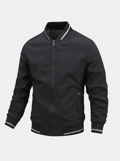 Blouson aviateur décontracté style baseball - Cross & Crown