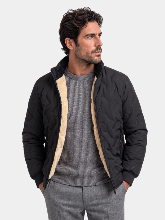 Premium Classic Sherpa Winter Jacket – Cross & Crown