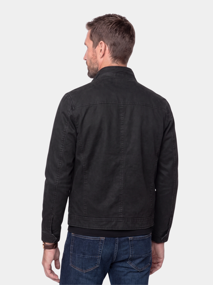 Valmont Vintage Black Field Jacket - Cross & Crown