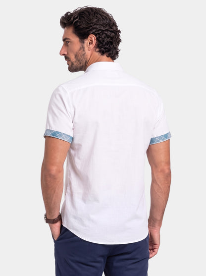 Ocean Detail Casual Shirt - Cross & Crown - back