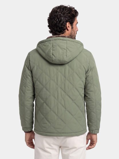 Chaqueta con cremallera Slate Cavalier - Cross & Crown