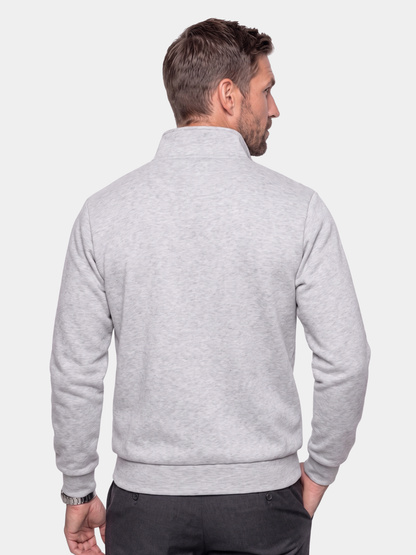 Slate Urban High Collar Pullover - Cross & Crown