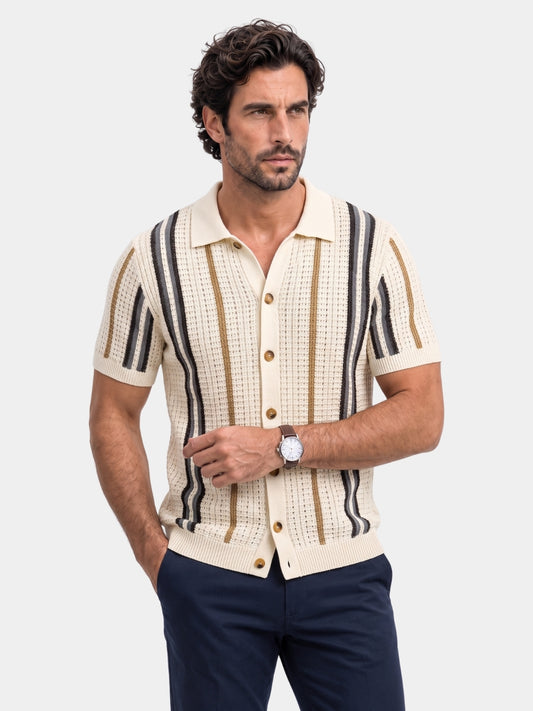 Sunset Groove Polo – Cross & Crown