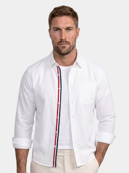 Vince Linen Shirt - Cross & Crown
