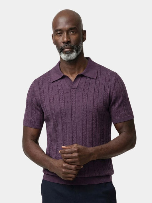 クラシックフィットビジネスポロシャツ - Cross & Crown