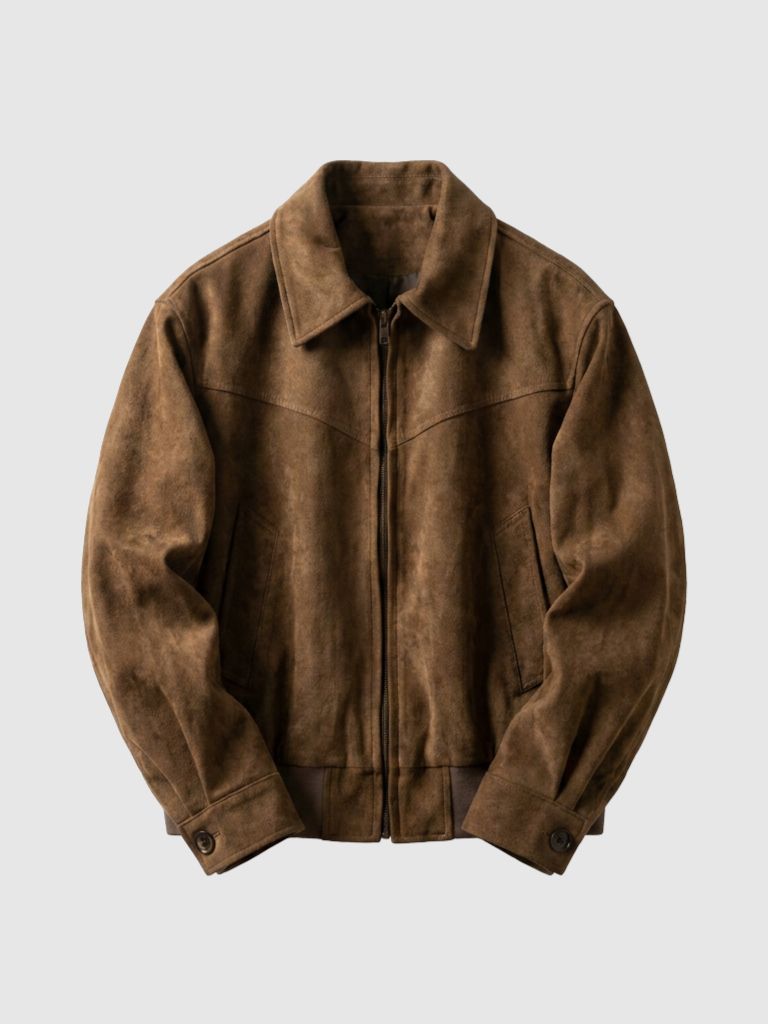 Monaco Suede Vintage Jacket - Cross & Crown