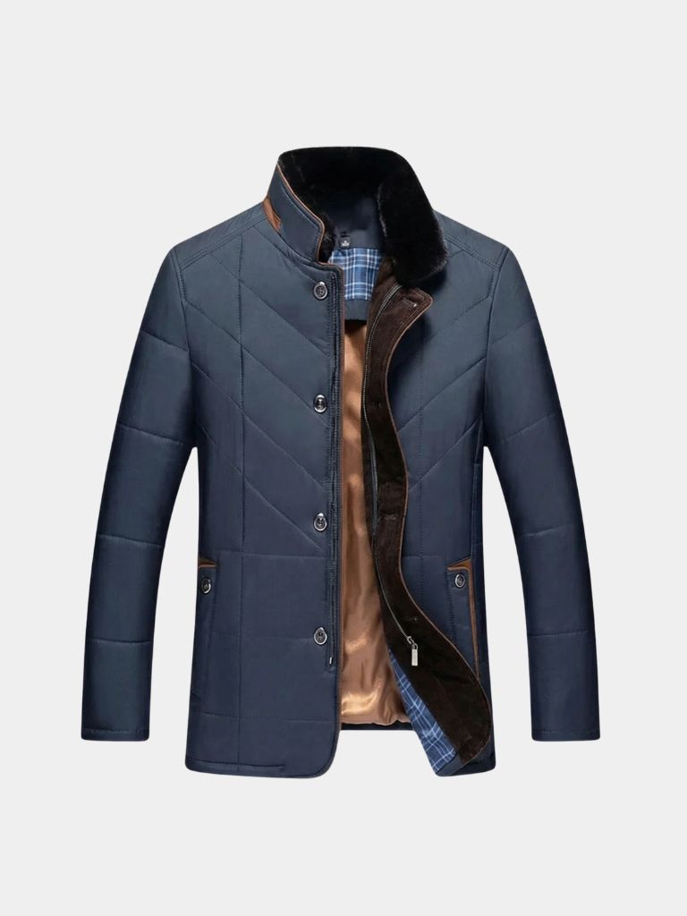 Quilted Winter Jacket - Cross & Crown