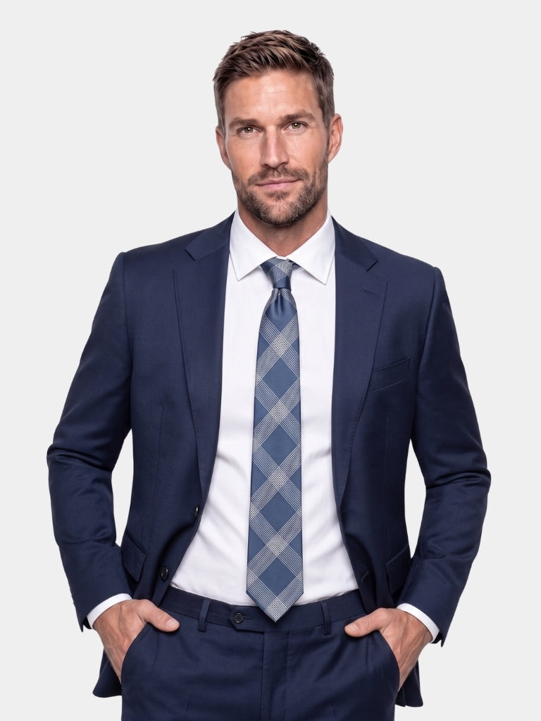 Thistle Grid Tie – Cross & Crown