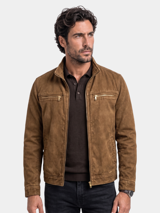 Valmont Vintage Khaki Field Jacket - Cross & Crown