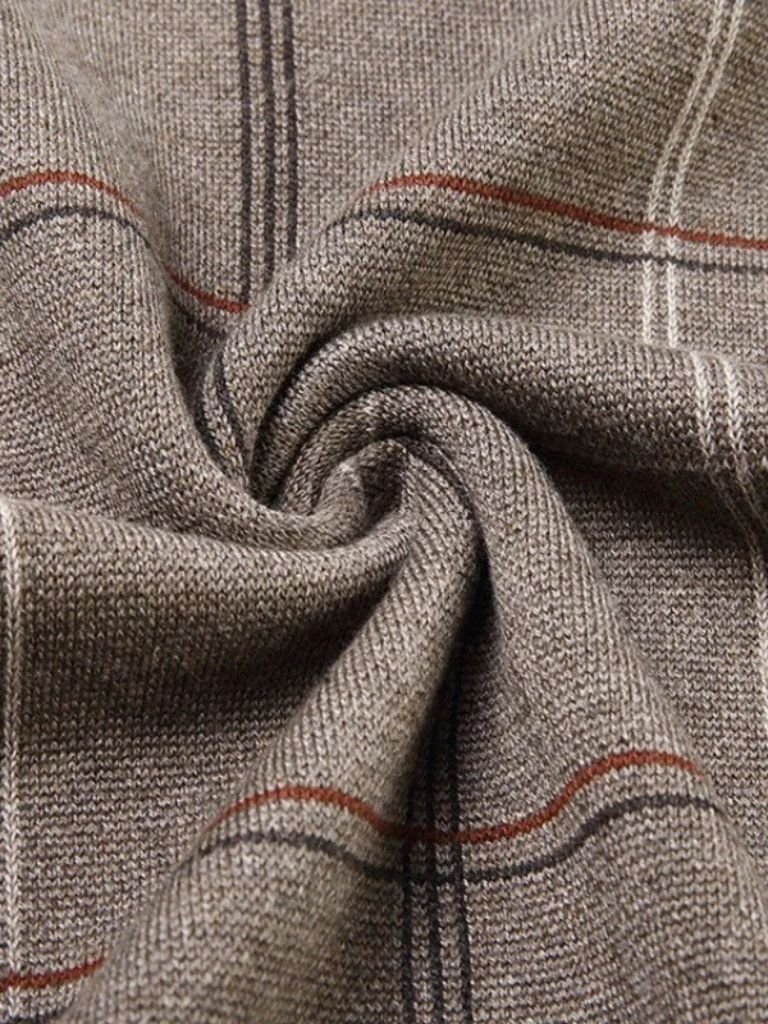 Academic Checkered Kinit Vest - Cross & Crown - Cross & Crown