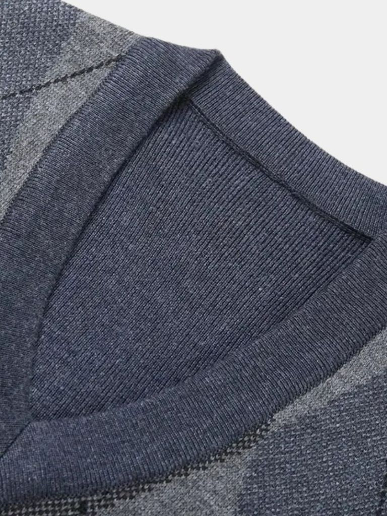 Academic Essential Knit Vest - Cross & Crown - Cross & Crown