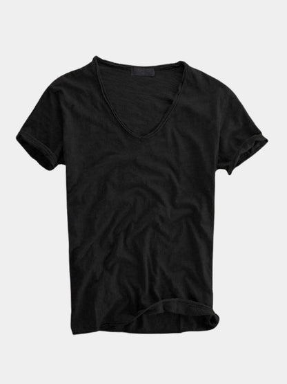 Albo Classic Cotton V Neck Shirt– Cross & Crown - Cross & Crown