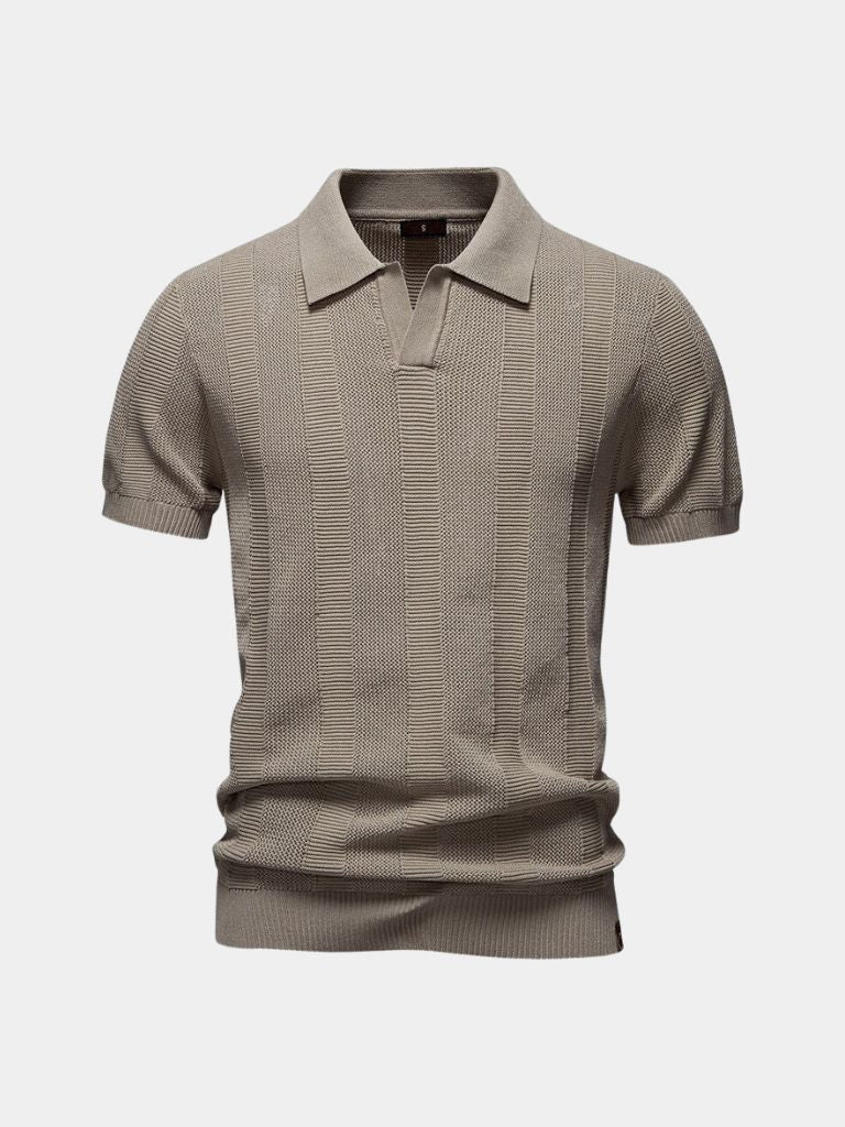 Beige Ancien Polo - Cross & Crown - Cross & Crown