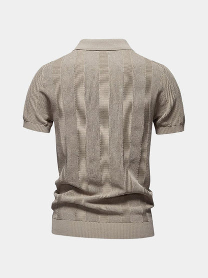 Beige Ancien Polo - Cross & Crown - Cross & Crown