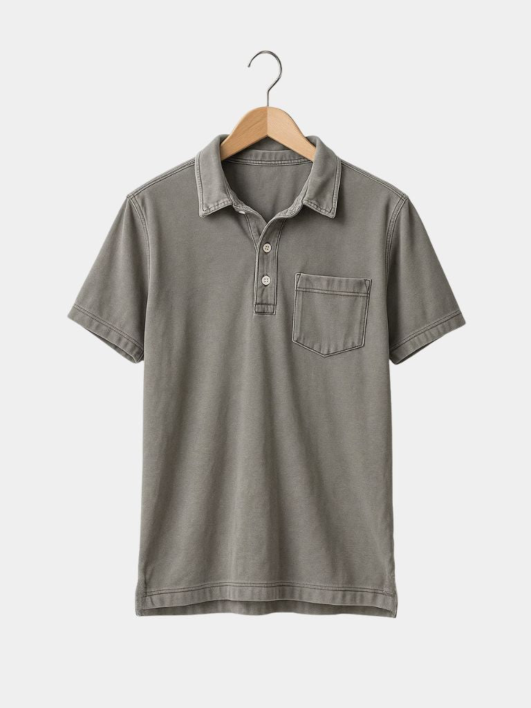 Bethlehem Blues Polo Shirt – Cross & Crown - Cross & Crown