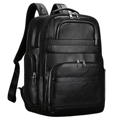 Black Bull 17” Tech Backpack with USB Charging - Cross & Crown