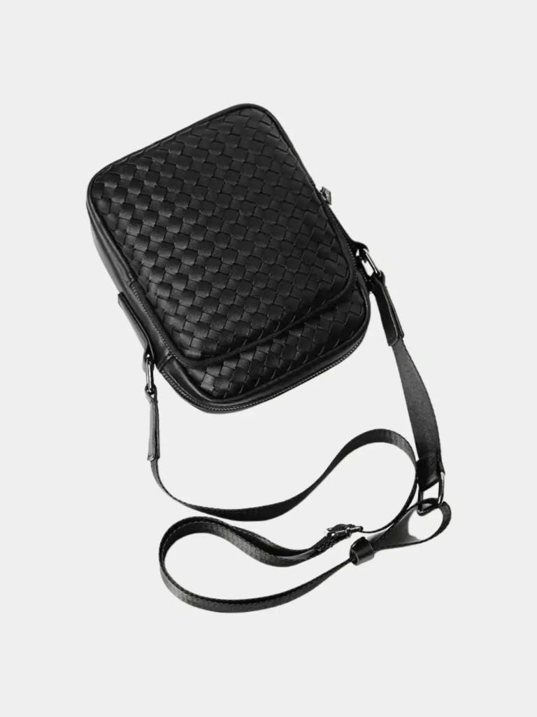 Braided Heritage Shoulder Bag - Cross & Crown - Cross & Crown