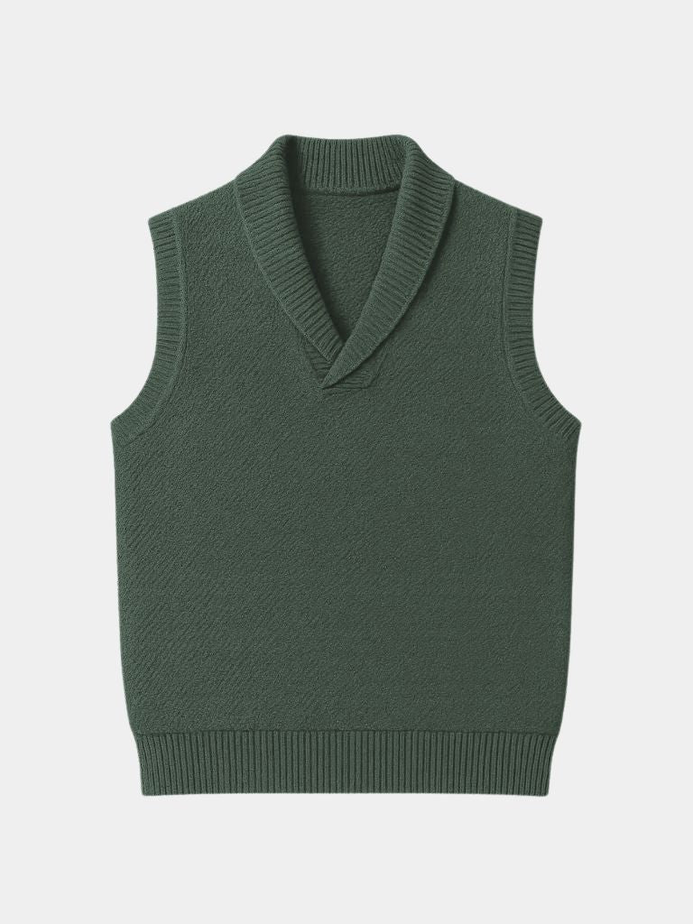British Knit Vest Waistcoat - Cross & Crown - Cross & Crown