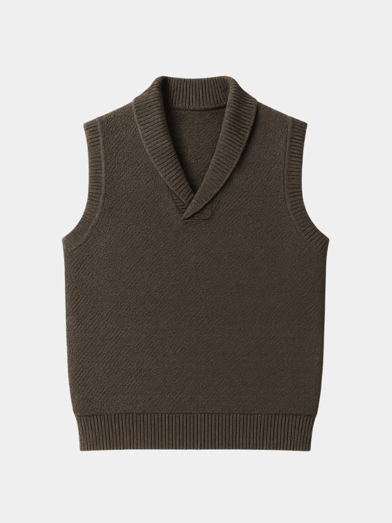 British Knit Vest Waistcoat - Cross & Crown - Cross & Crown