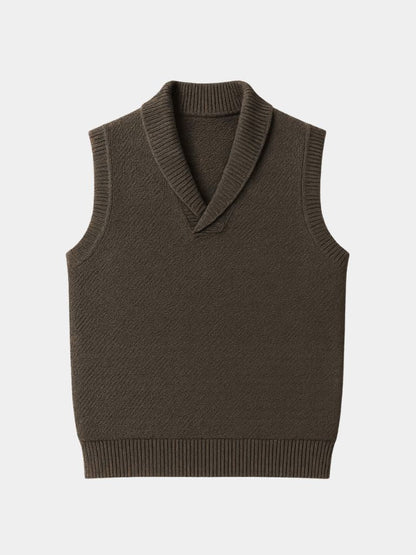 British Knit Vest Waistcoat - Cross & Crown - Cross & Crown