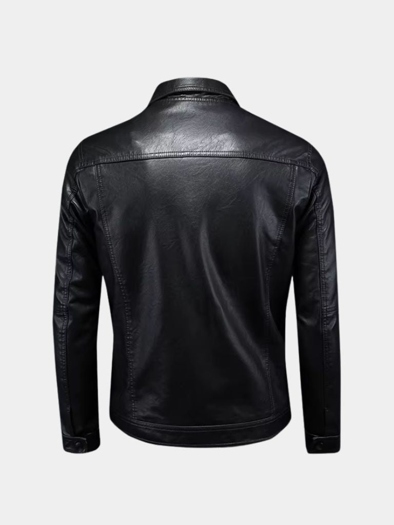 Bronze Rebel Leather Jacket – Cross & Crown - Cross & Crown