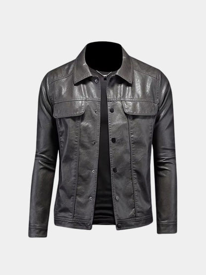 Bronze Rebel Leather Jacket – Cross & Crown - Cross & Crown