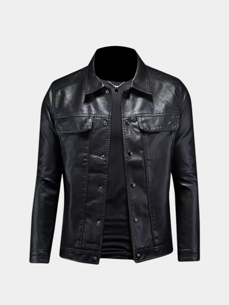 Bronze Rebel Leather Jacket – Cross & Crown - Cross & Crown