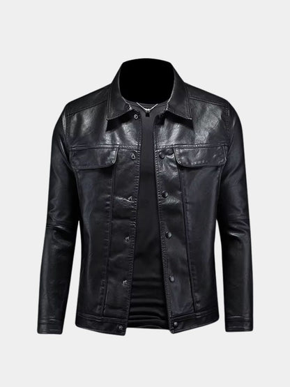 Bronze Rebel Leather Jacket – Cross & Crown - Cross & Crown
