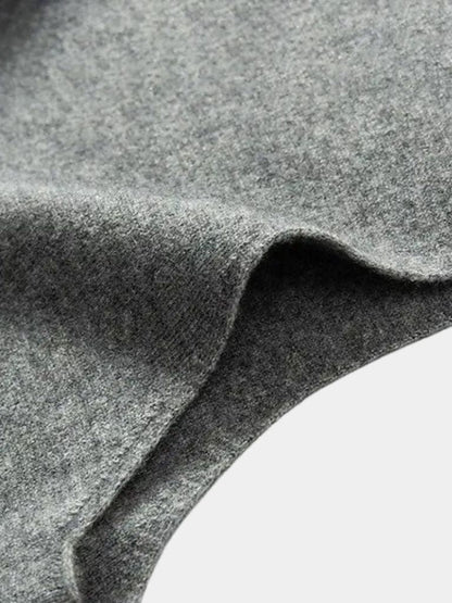 Cashmere Cardigan Vest - Cross & Crown - Cross & Crown