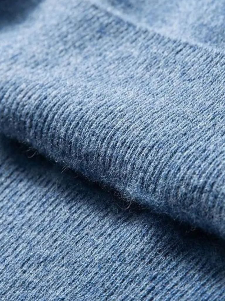 Cashmere V Neck Knitwear Sweater - Cross & Crown - Cross & Crown