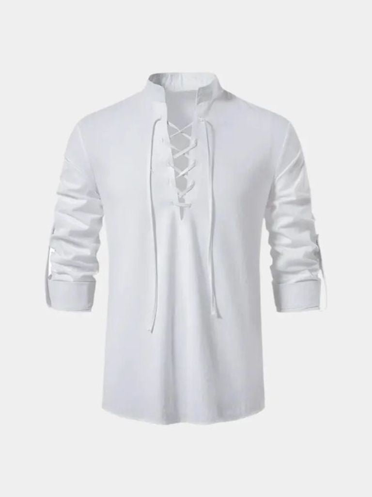 Casual Blouse Long Sleeve T-Shirt - Cross & Crown - Cross & Crown