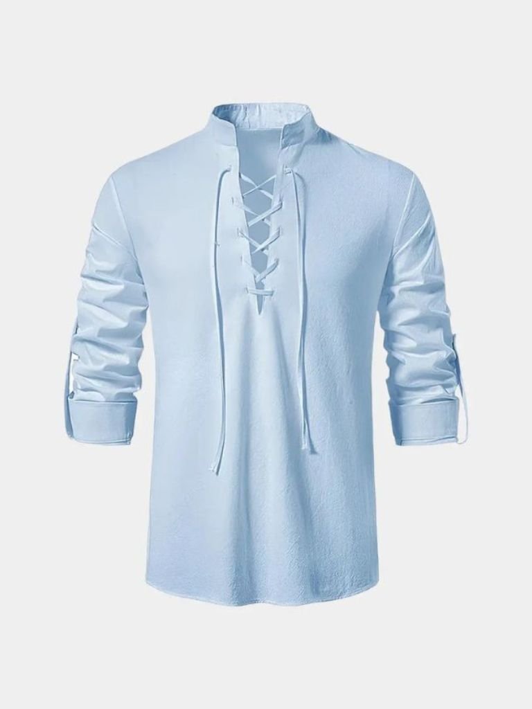 Casual Blouse Long Sleeve T-Shirt - Cross & Crown - Cross & Crown